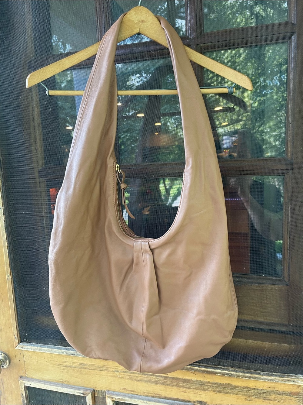 Anthropologie Hobo Leather Shoulder Bag
